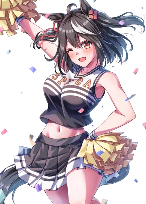 チア衣装も可愛い