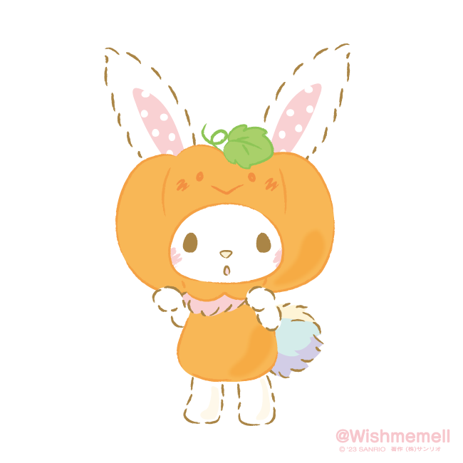 「かぼちゃのおばけだぞっ!」|メル Wish me mellのイラスト