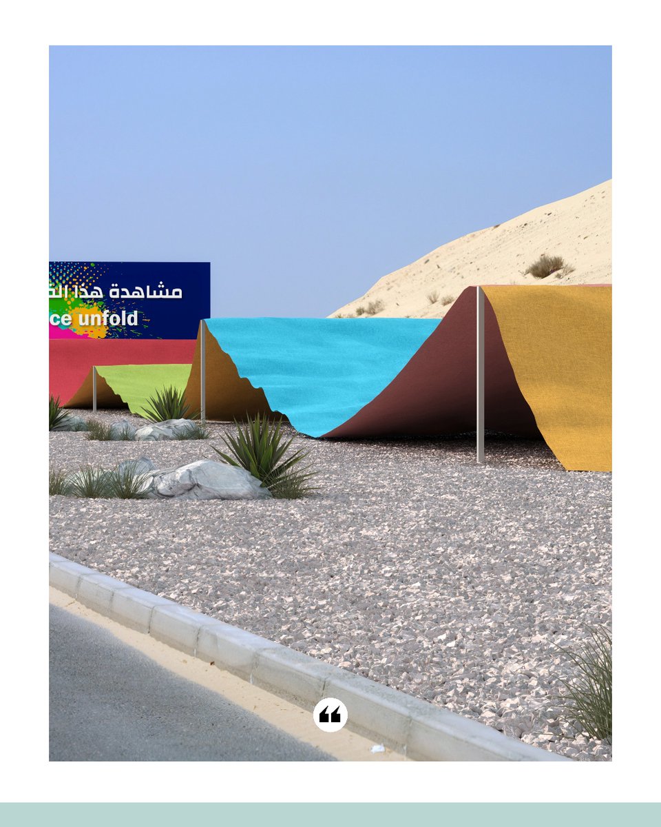 creative_dialog's tweet photo. DFC PLACEMAKING ⁠
⁠Having already closed out the landscape and brand activations  across a 2 kilometer stretch between DFC and DCH, the final element of this #placemaking program for Al Futtaim centered on developing a series of sculptural works made from recycled car parts. https://t.co/NHwSHW9f97