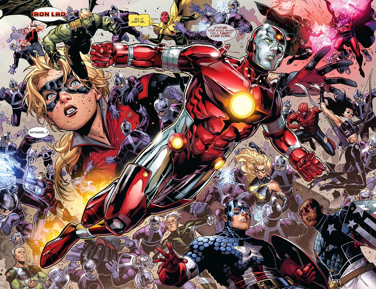 this page remains iconic

📕: avengers: the children’s crusade (2010) #5