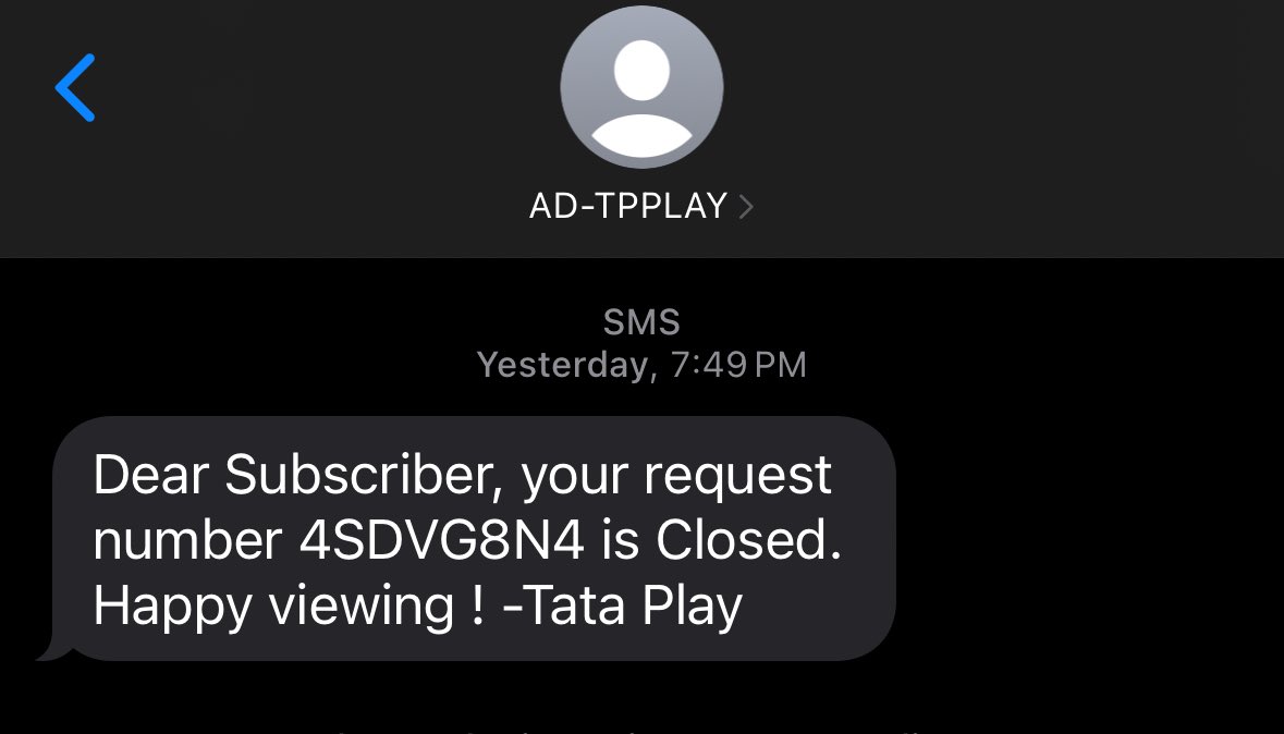subhramani's tweet photo. @TataPlayin I raise a concern last week, nobody fixes it, you call me 5 days later when I’m in a meeting and you close the ticket because I couldn’t answer your call?
I have paid more than 5k for you to activate services which you HAVENT. 
 
I need you to reopen the case and fix. https://t.co/bEtmMwDaPo