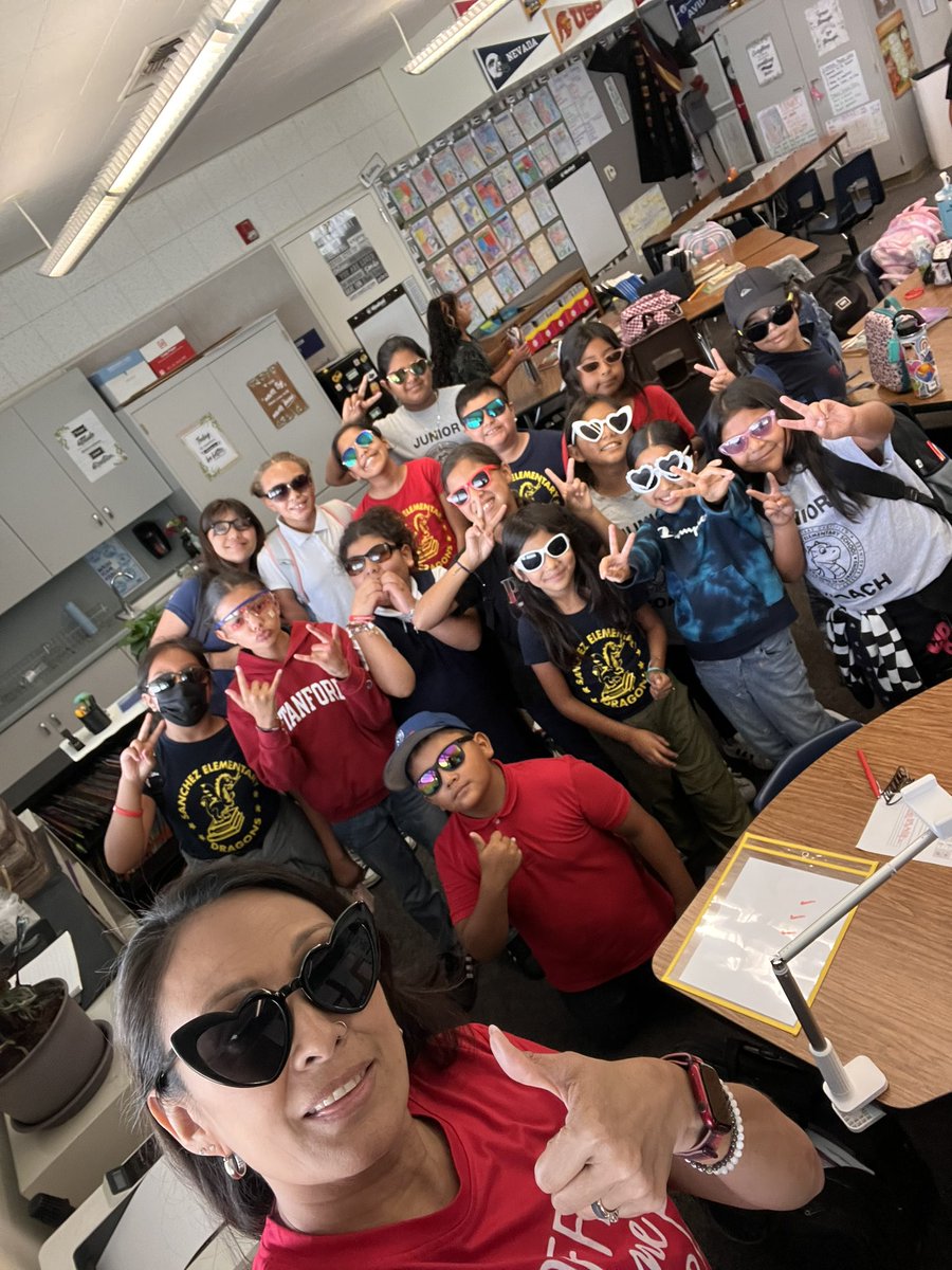 Our futures are bright in Room 72!! Sunglasses Day!!