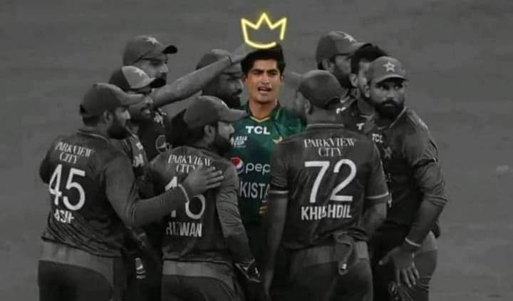 DaMaal53135's tweet photo. King was Missing in world cuy 2023: Agr Naseem shah hote is tournament ma to Pakistani Bowling lol 🥸 na Hotiii... https://t.co/Cy6dH9h2GW