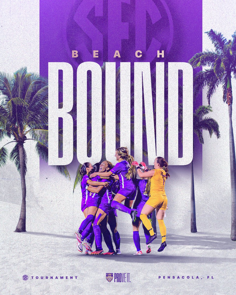 The Tigers Are Pensacola Bound 🏝️

#GeauxTigers | #ProveIt