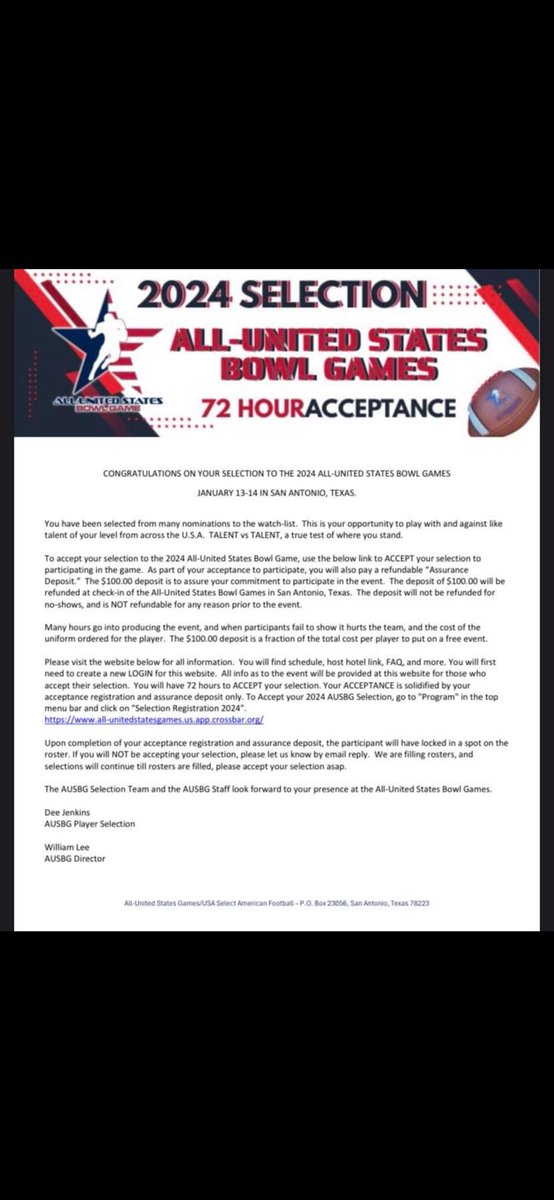 Texas here I come thanks for the invite