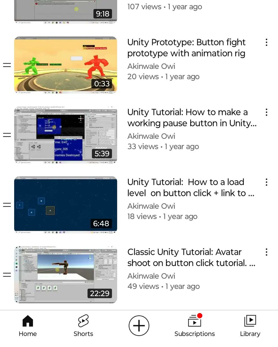 Current Unity UI tutorials 🍩🍩🍩🥯🥯🥯
youtube.com/playlist?list=…
#unity3dtips #unitygamedevelopment #uidesign #unityassets