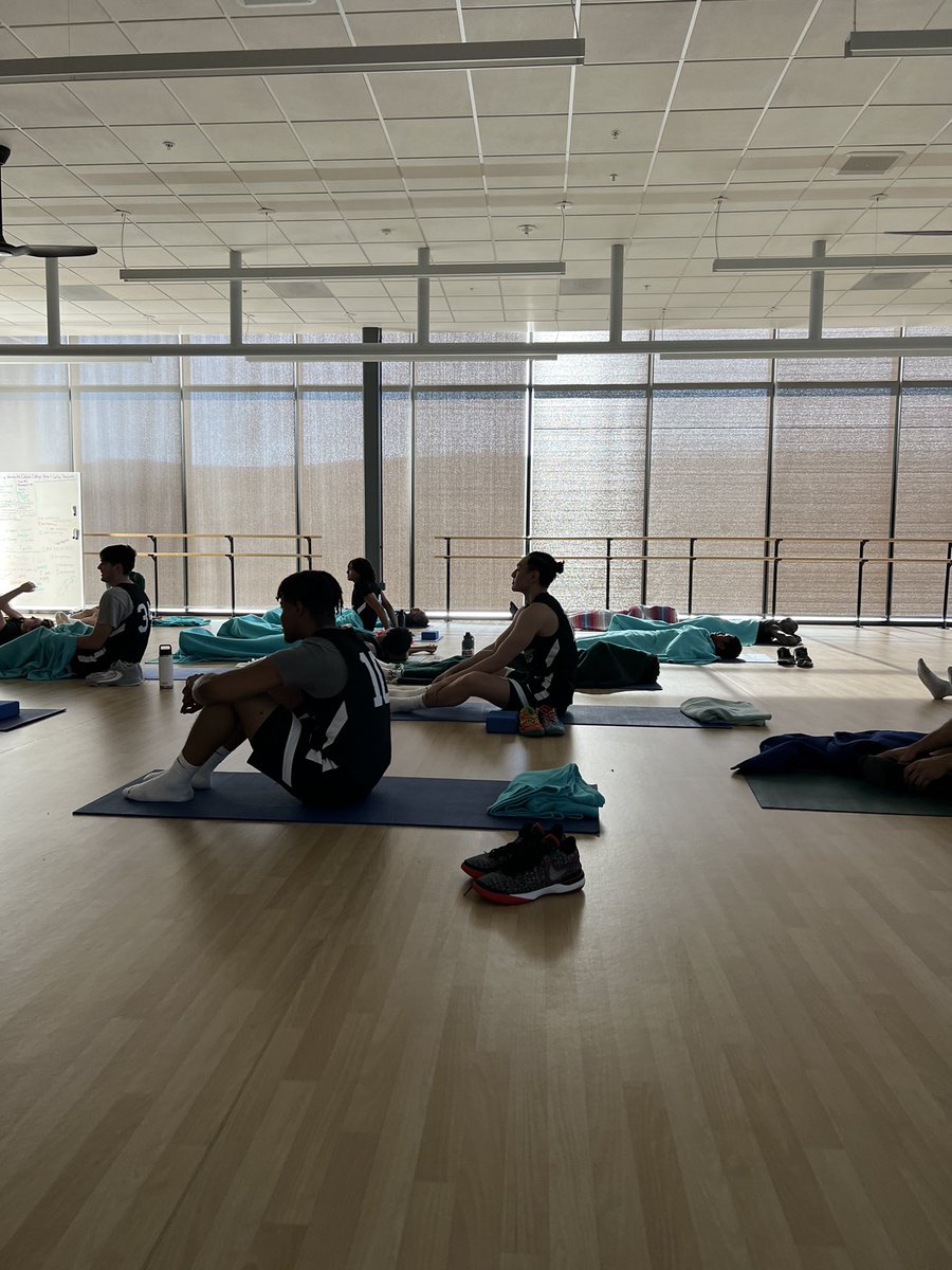 Had a great yoga session with Vera Quijano, to help prepare for the upcoming season. It was an outstanding learning and team bonding experience. We are grateful for Vera and her support of our student athletes and program! #onceacoltalwaysacolt #together