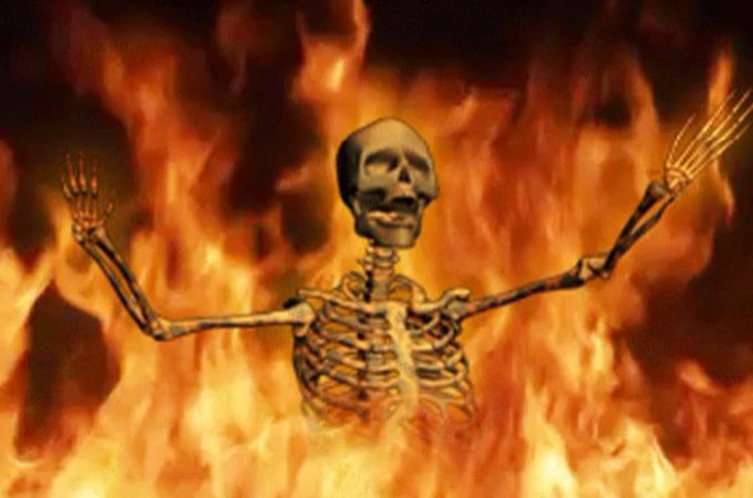 *se incendia el colegio* 

la profe: salgan en orden alfabético

Zapata: