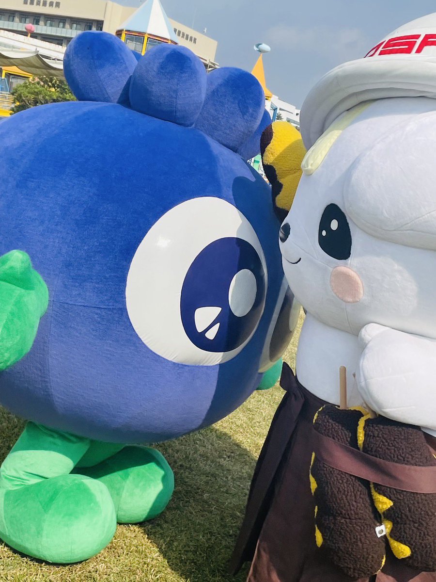 buru_buru_kun's tweet photo. おはようございます〜☀️今日から３日間ブルブルくんは淡路島に出勤しています(*´ω`*) https://t.co/mRnPR9O9nz