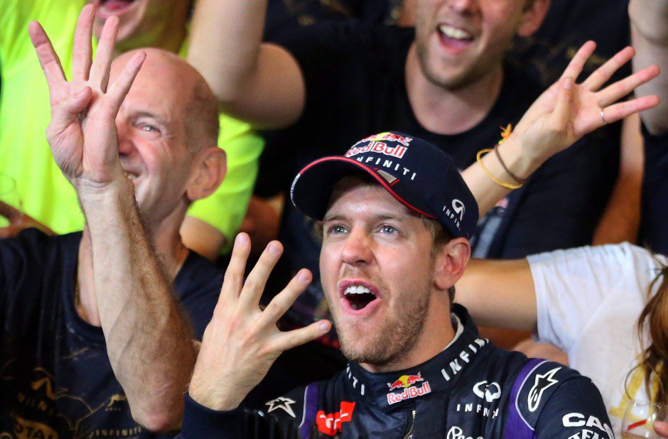 ocsebvettel's tweet photo. HAPPY OCTOBER 27th To those who celebrate it 🍾🤙🏻🏆🏆🏆🏆

#Vettel #Seb5 #IndianGP #F1 https://t.co/AXXmfBdo00