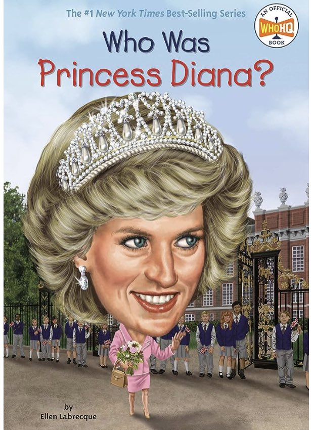 Last week I suggested this book to one of my 5th graders, she came in distressed, “Ms. Sanchez! Princess Diana died!” Oh my, I love my job 🍎