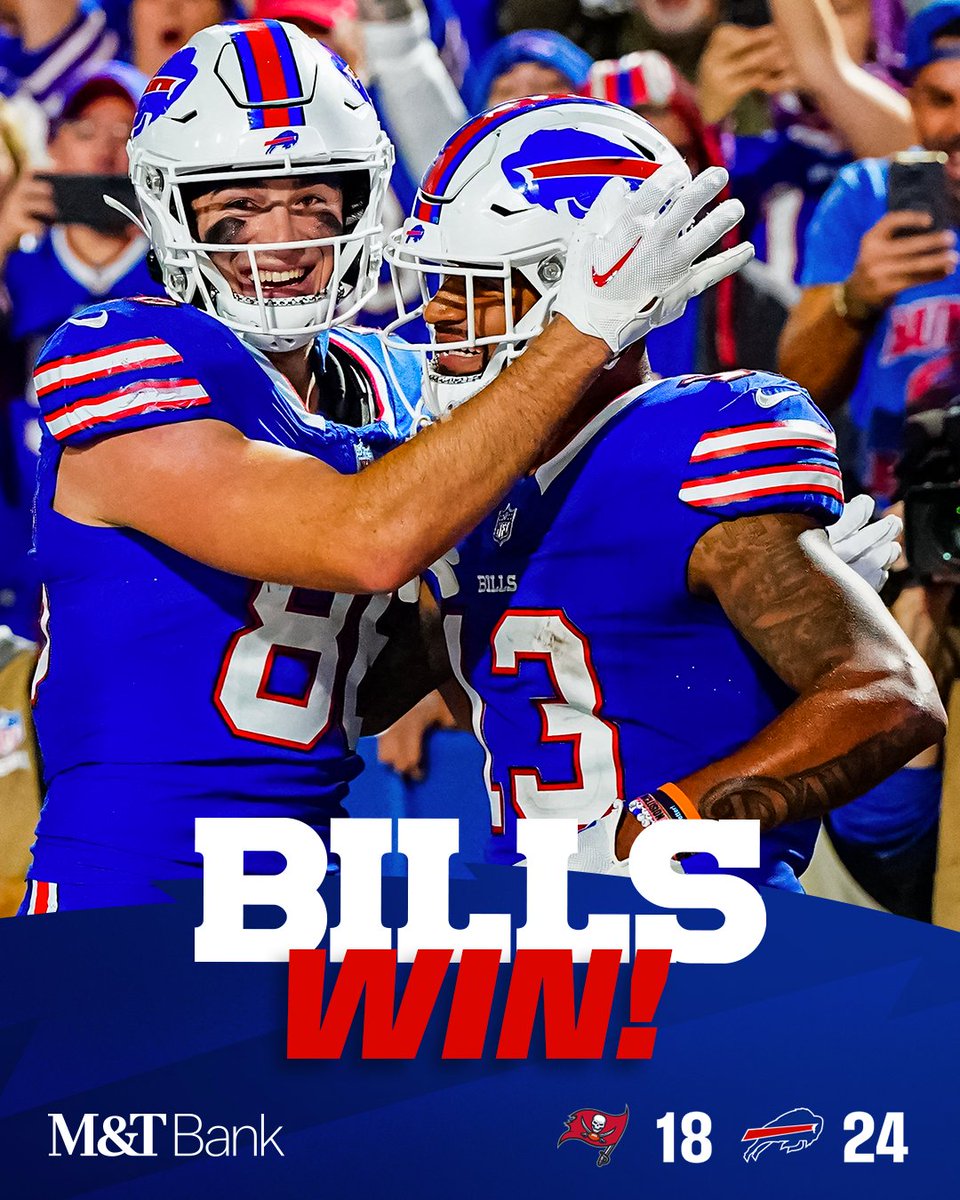 BuffaloBills's tweet image. BILLS WIN!!!

#TBvsBUF | #BillsMafia