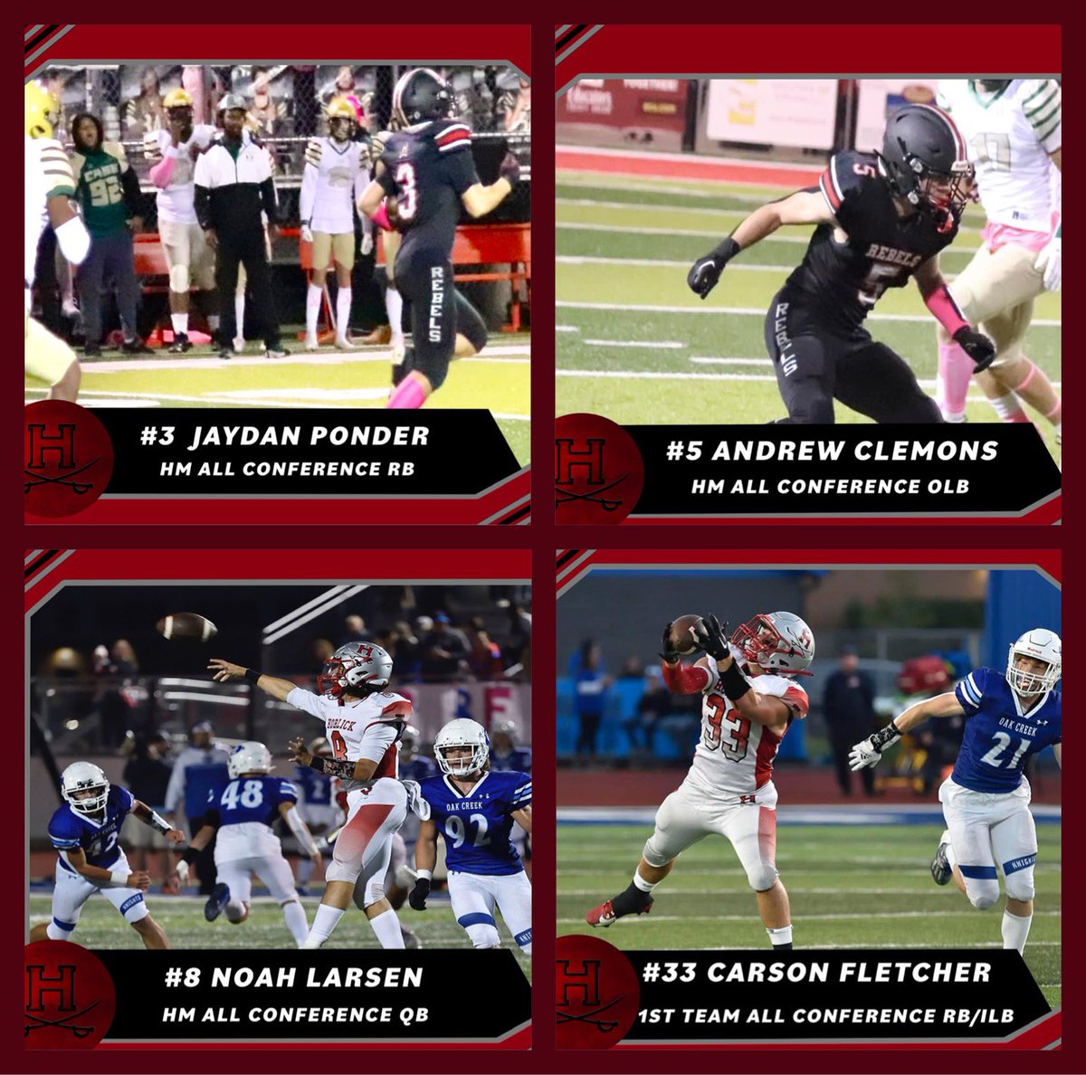 HorlickFootball's tweet image. Congratulations to the players, and Coach, who have been voted to the 2023 All-SEC team.  Great job fellas! Keep up the good work! 
#OneHeartbeat #TheRightWay
@ChuckCimbalnik @JaydanPonder @JayceF_58 @DamianVaughn53 @Drewski0003 @CarsonF_33 @NoahLarsen_6 @Trinka63