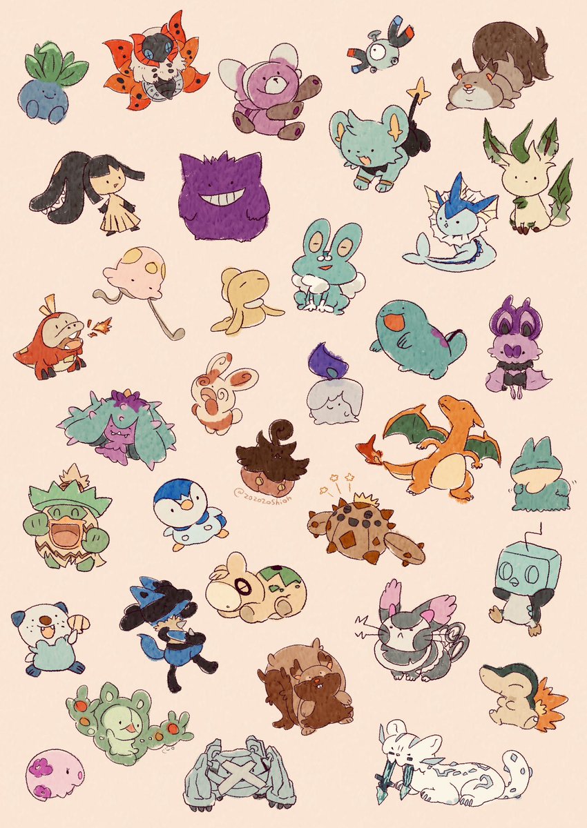 zozozoshion's tweet photo. ゆるポケ🆕 https://t.co/O6ZVFdM07X