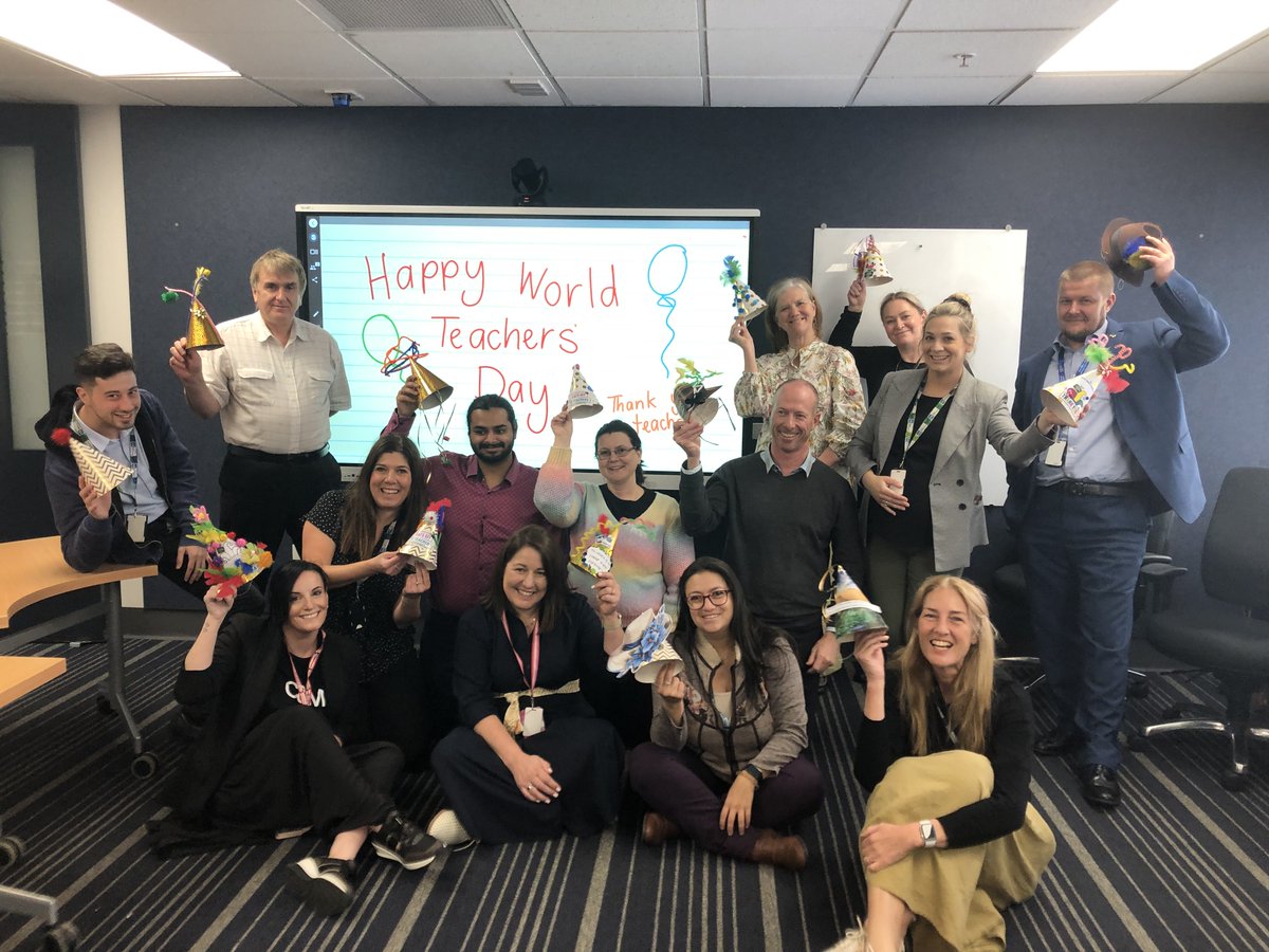It's #WorldTeachersDay today and the Team at the TRGSA held a morning tea to celebrate South Australia’s teachers for their skilled work and the tremendous energy and effort every teacher puts into their students and learners. #worldteachersday2023 #HatsOff #WTD2023