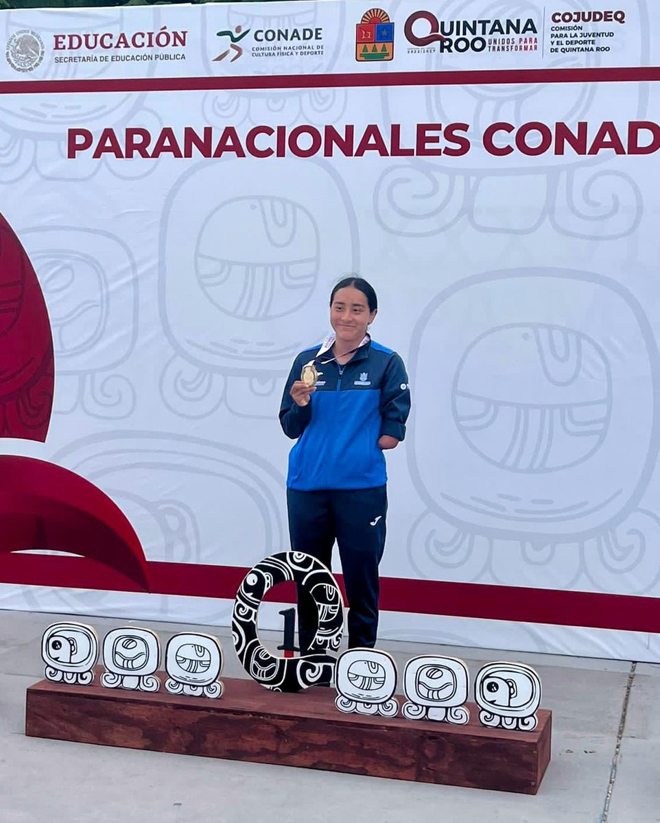 BorregosQRO's tweet image. Ximena González, nadadora y estudiante de nuestra @prepatecqro obtuvo una destacada participación en los Juegos Paranacionales Conade 2023. 
5 medallas: 4 de oro y 1 de plata.🥉💪🐑
#OrgulloTec #HazloÉpico
@teccampusqro @borregostec