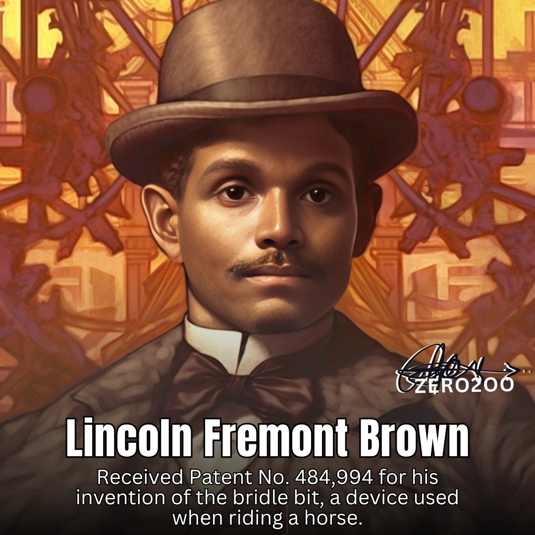 russelllspears's tweet image. Day 267-Lincoln Fremont Brown, a brilliant inventor, secured Patent No. 484,994 for the essential bridle bit, revolutionizing horse riding. 🛠️ #LegendsInLivingColor #EquestrianInnovation