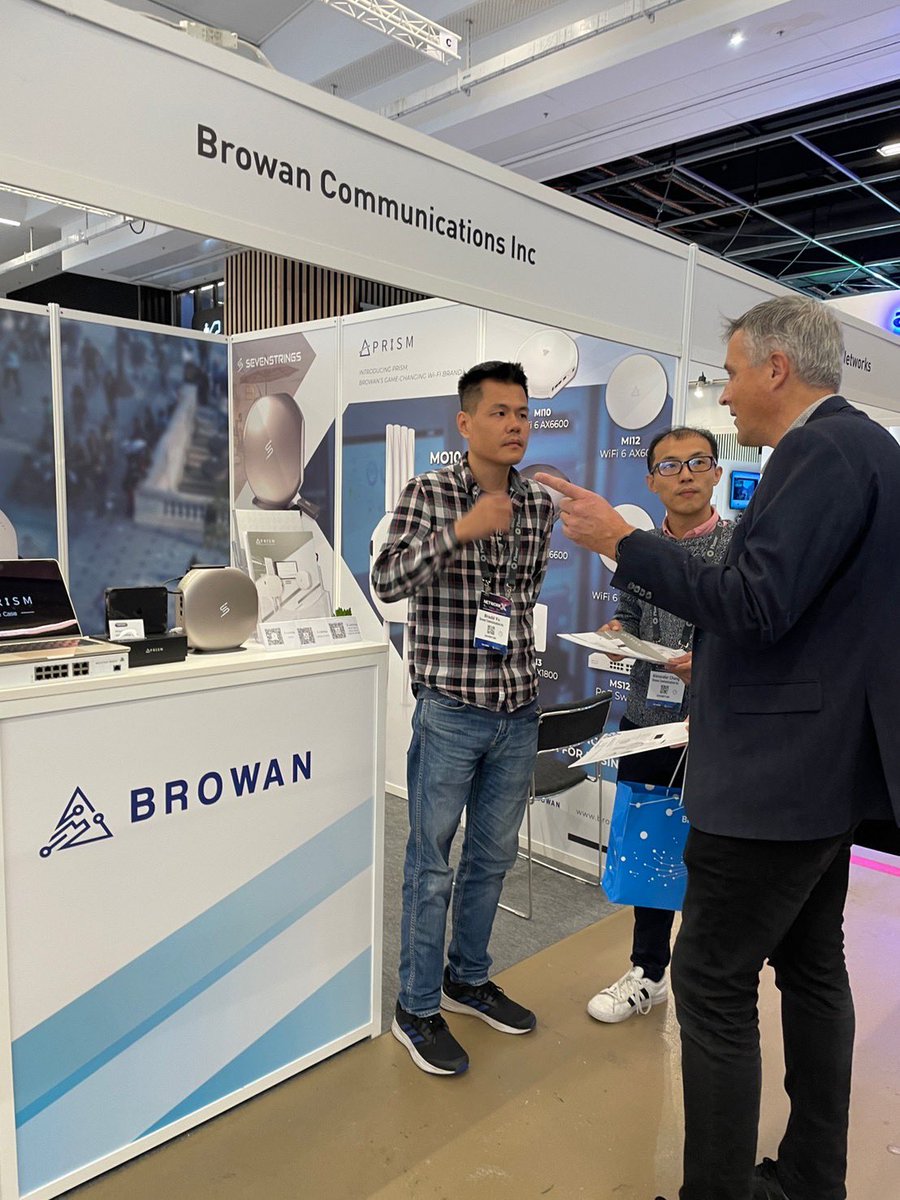 prismwifi's tweet photo. We're privileged to join the #WBA @WBAlliance (WBA) with #NetworkXevent! Many thanks for those who stepped by our booth, during these days, and enabled us to had the opportunity to introduce the latest #WiFi solutions to you.
See ya in the future! https://t.co/JgLVwu6FPI