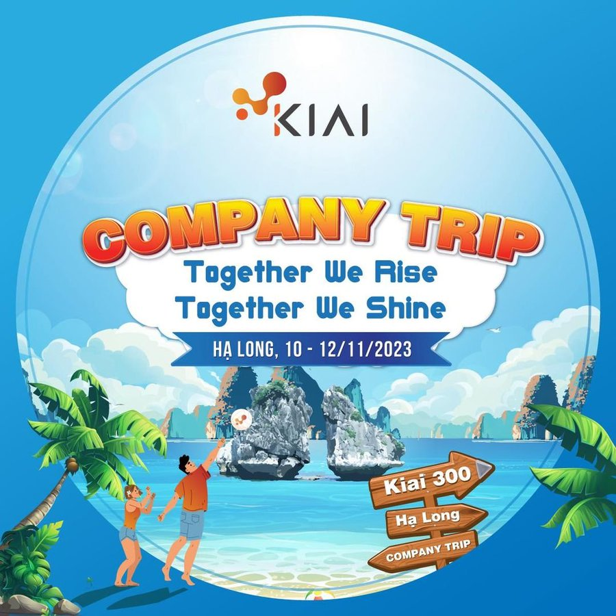 KiaisoftJapan's tweet photo. 📢 やあ、Kiaiの社員がこの 11 月に最も楽しみにしているイベントは何ですか? 
それは: 𝐊𝐢𝐚𝐢𝐬𝐨𝐟𝐭 𝐂𝐨𝐦𝐩𝐚𝐧𝐲 𝐓𝐫𝐢𝐩 𝟐𝟎𝟐𝟑でございます📷 
Kiai社員 にとってこの旅行は、社内の仲間との絆を深め、心を込めて過ごす機会でもあります。 
#社内旅行 #ハロン湾 https://t.co/X6CzejIEA0