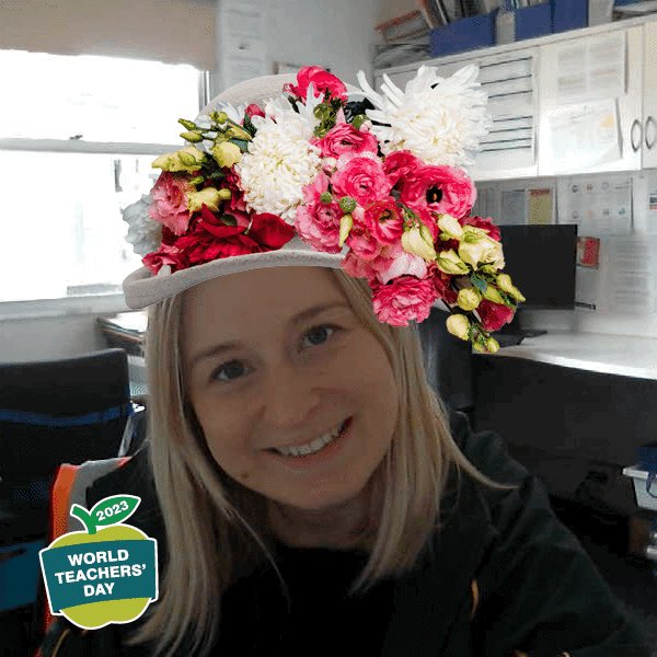 Madeleine Costello (@madeleinecoste1) on Twitter photo Happy World Teachers’ Day all!
I feel very appreciated today with a special gift, lovely notes, flowers and a lunch put on by the <a href="/FairWestPS/">Fairfield West PS</a> Social Club. Hat’s off to all teachers across NSW today! #WorldTeachersDay2023 <a href="/aitsl/">aitsl</a> <a href="/NSWEducation/">NSW Dept of Education</a> <a href="/Genelle029/">Genelle Petruszenko</a> 👩🏼🏫🧢💛💚 Happy World Teachers’ Day all!
I feel very appreciated today with a special gift, lovely notes, flowers and a lunch put on by the <a href="/FairWestPS/">Fairfield West PS</a> Social Club. Hat’s off to all teachers across NSW today! #WorldTeachersDay2023 <a href="/aitsl/">aitsl</a> <a href="/NSWEducation/">NSW Dept of Education</a> <a href="/Genelle029/">Genelle Petruszenko</a> 👩🏼🏫🧢💛💚