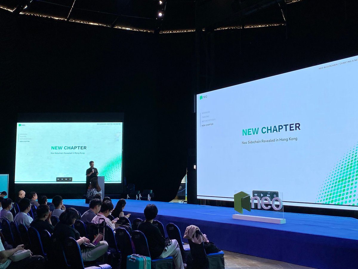 #Neo Founder <a href="/dahongfei/">Da Hongfei</a>, announcing #Neo’s New Chapter: an #MEVFree, #EVM compatible sidechain, to ensure security, privacy, and a smooth experience in the increasingly complex #DeFi landscape. 

The sidechain is under development. The testnet is planned to be launched at the end