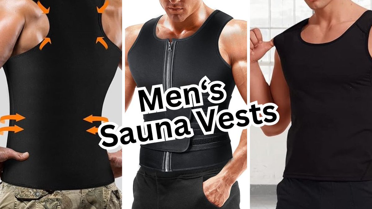 BiohackingBeat's tweet photo. Are you looking for a way to stay cool while still looking hot? Check out our list of the 4 best men's sauna vests! Get ready to sweat in style!
#saunavests #sauna 
https://t.co/b166Or8cBv https://t.co/fDXhNU5fb0