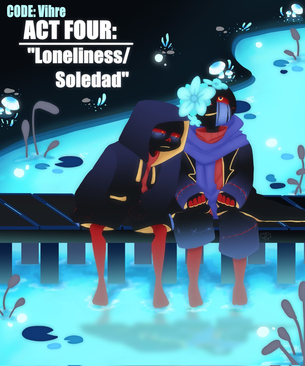 data_devihre's tweet photo. We start with the fourth act!!

Act four: "Loneliness" P.1

I hope you like it💙✨

#codevihre https://t.co/L5WXELRtPo