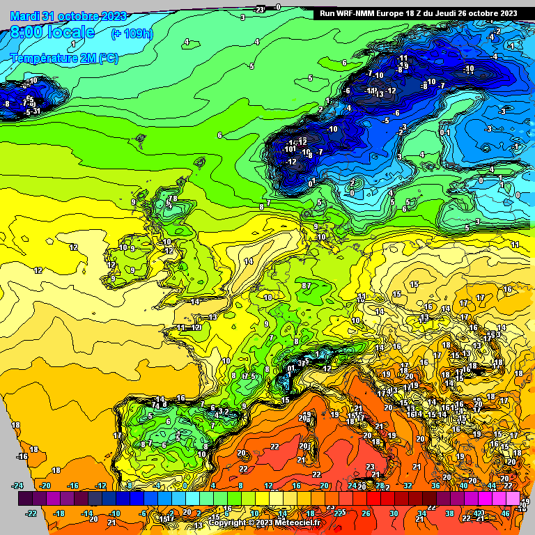 PvForecast's tweet photo. #scandinavian #winter over the next days 
amazing #coldpool https://t.co/idHPOyJrmx