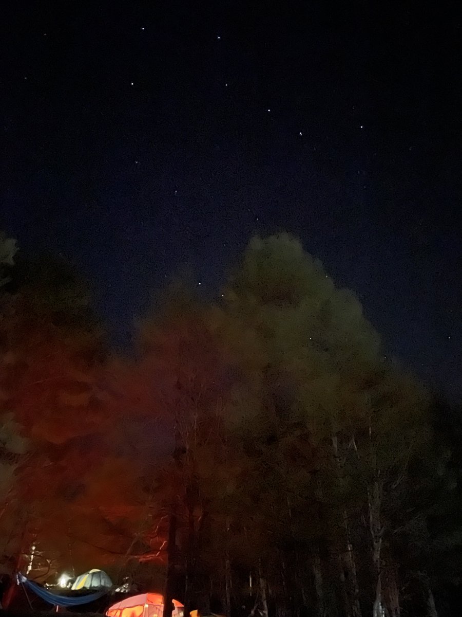 Nobory40's tweet photo. 山奥のキャンプ場での醍醐味⭐️
#キャンプ #夜空 https://t.co/F6N0NbvjqM