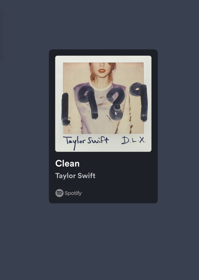 Last time listening to clean before clean (Taylor’s version) 🫶 #1989TaylorsVersion