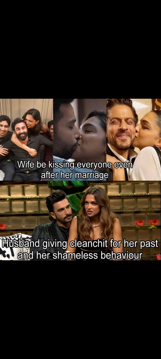 KRISHMA80521850's tweet photo. Karan Johar the biggest Kaleshi of India. 😂😂🤫
Deepika said in #KoffeeWithKaran that she was in a relationship with
 #RanveerSingh and still having fun with 4 other guy's.
Mtlb yebhi relationship me nahi situationship mein the 👀 
#DeepikaPadukone 
#AliaBhatt #RanbirKapoor https://t.co/d7A9ziAvnS