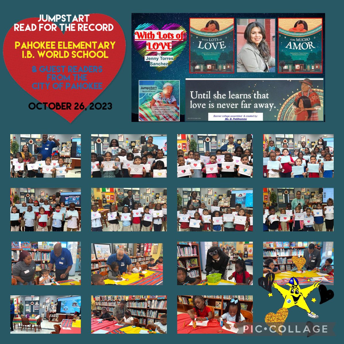 PahokeeELibrary's tweet image. Thank you @CityofPahokee (G Williams, R Lucas, C Mangual & J Adams) 4 @Jumpstartkids #readfortherecord With Lots of Love by @jetchez . Great  K-2 participation @PahokeeEL_Stars ! Thanks to @librarycurrent & J Siccone @literacypbc 🥰
@emapbc @GladesRegion
#lovemylibraryPBCSD
