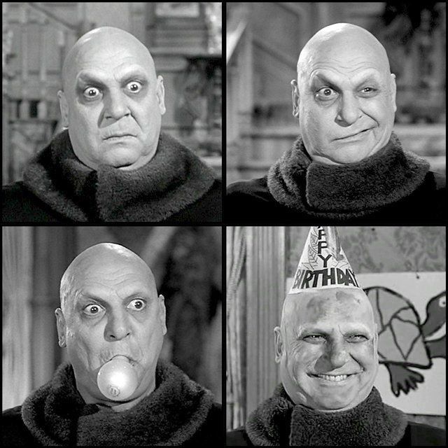 Remembering the iconic Jackie Coogan (October 26, 1914 – March 1, 1984) on his birthday. 🎂🖤💡
#JackieCoogan #UncleFester #TheAddamsFamily #BOTD