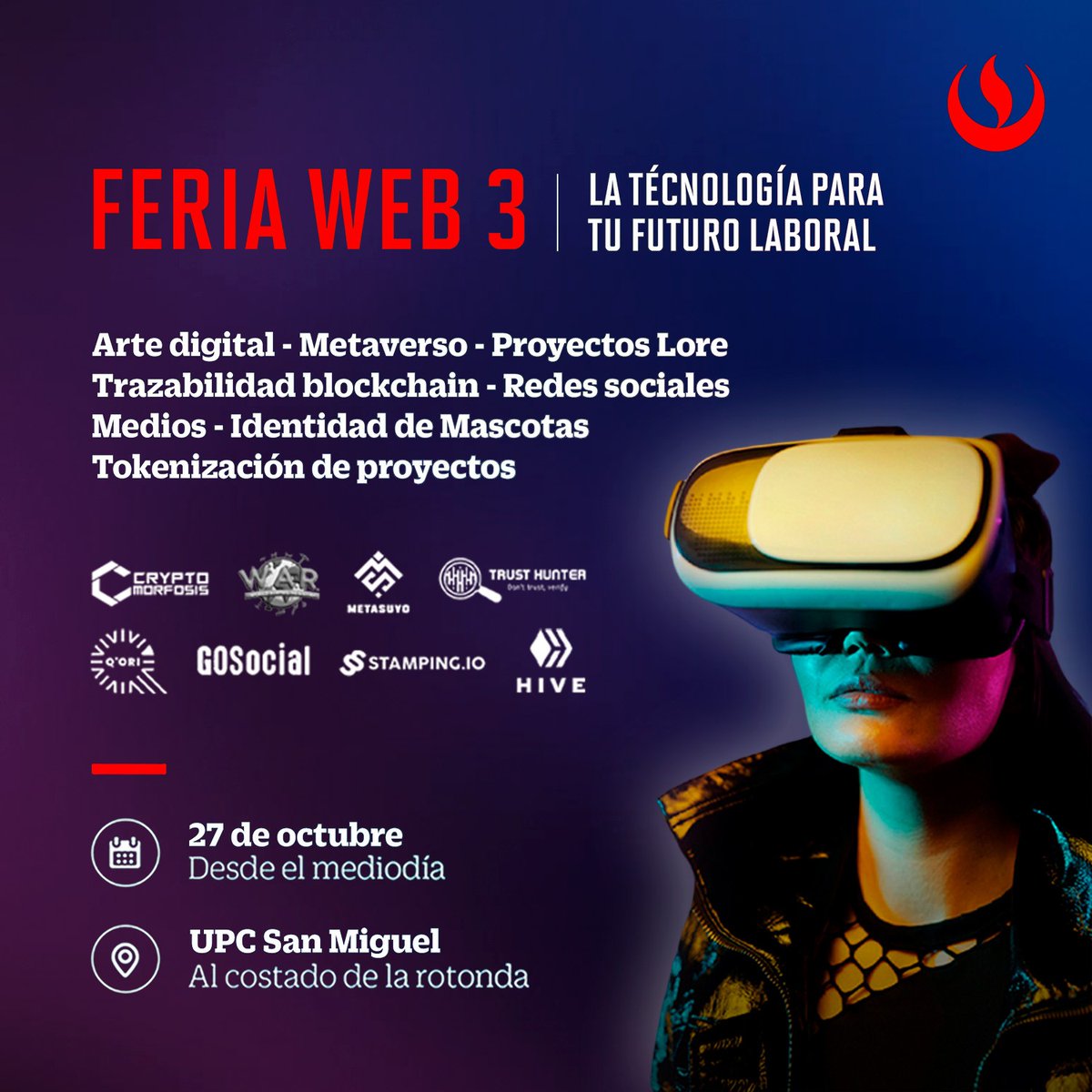 CryptoCheffx's tweet photo. Mañana nos vemos en la #UPC, #Lima-#Peru https://t.co/iS3TtsdBm5