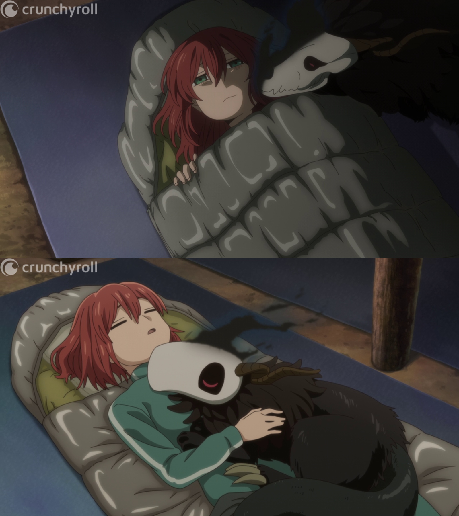Crunchyroll on X: Elias and Chise sleeping 💖 (via @TheMagusBride)  t.coToj2kyJGb8  X