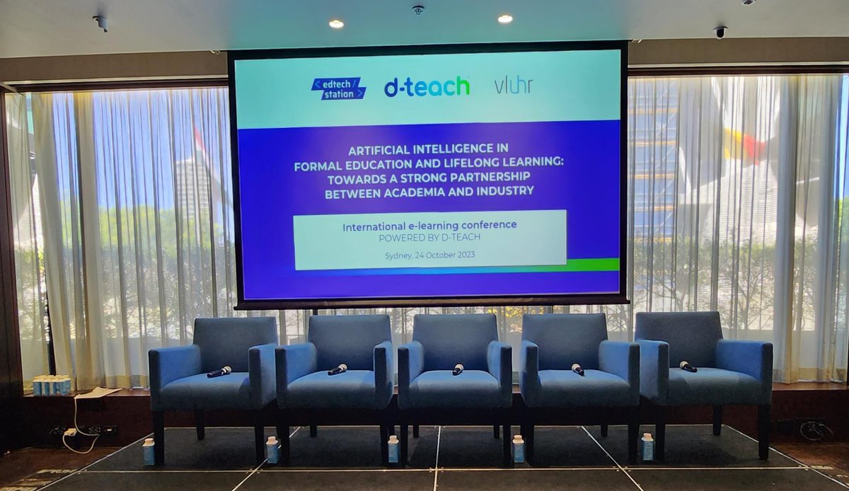 VLIR (@vlirnws) on Twitter photo Looking back at a high-level industry-academia AI in education seminar during #BEmissionAUS in Sydney | for the second time powered by <a href="/dteachtraining/">d-teach online training</a> <a href="/D_TEACH1/">d-teach online school</a> <a href="/LieselotDeclerc/">Lieselot Declercq</a> | honoured by the presence of HRH Princess Astrid <a href="/MonarchieBe/">Belgian Royal Palace</a> <a href="/MDiependaele/">Matthias Diependaele</a> Looking back at a high-level industry-academia AI in education seminar during #BEmissionAUS in Sydney | for the second time powered by <a href="/dteachtraining/">d-teach online training</a> <a href="/D_TEACH1/">d-teach online school</a> <a href="/LieselotDeclerc/">Lieselot Declercq</a> | honoured by the presence of HRH Princess Astrid <a href="/MonarchieBe/">Belgian Royal Palace</a> <a href="/MDiependaele/">Matthias Diependaele</a>