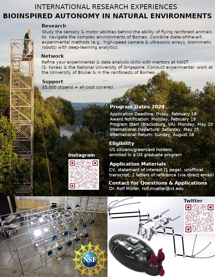 The lab's 2024 international research experiences program is now open for applications: eng.vt.edu/academics/inte…