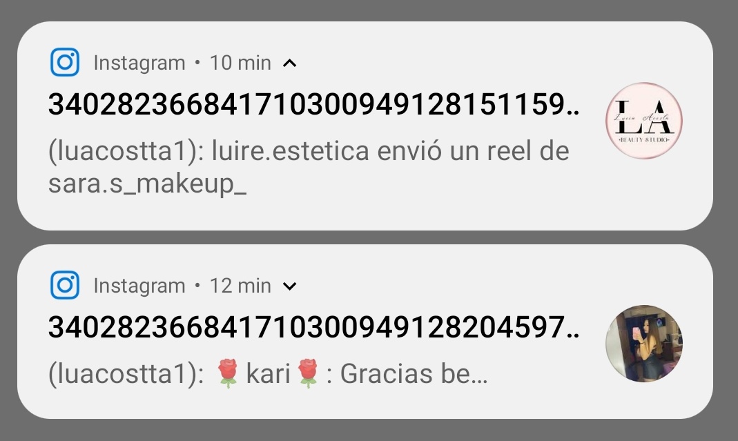 luacosttta's tweet photo. Qué mierda les pasa a los nombres de instagram https://t.co/xq9gTXwj0x