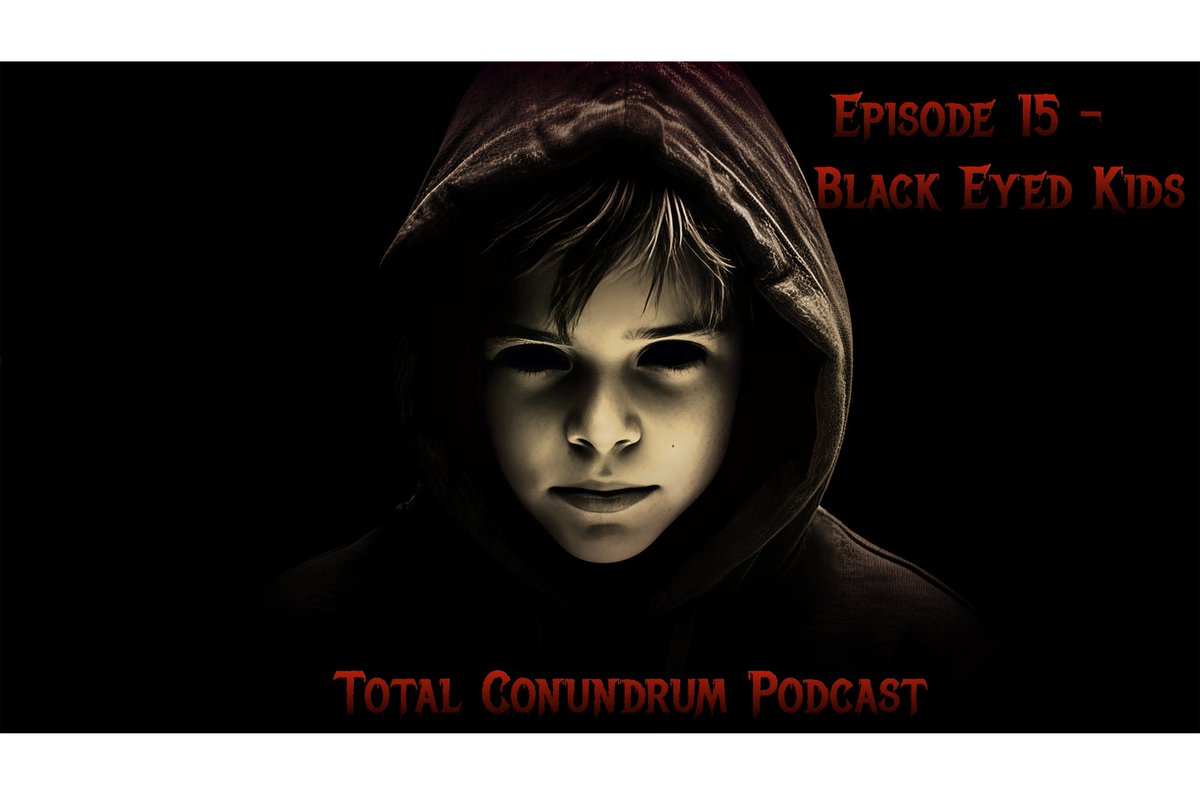 👁️ In a chilling episode of #TotalConundrum, Traci unveils the eerie tales of the Black-Eyed Kids and their even more mysterious cousins, the White-Eyed Kids. These strange, otherworldly entities have been known to appear at your doorstep with ominous intentions. 👥👁️ What do