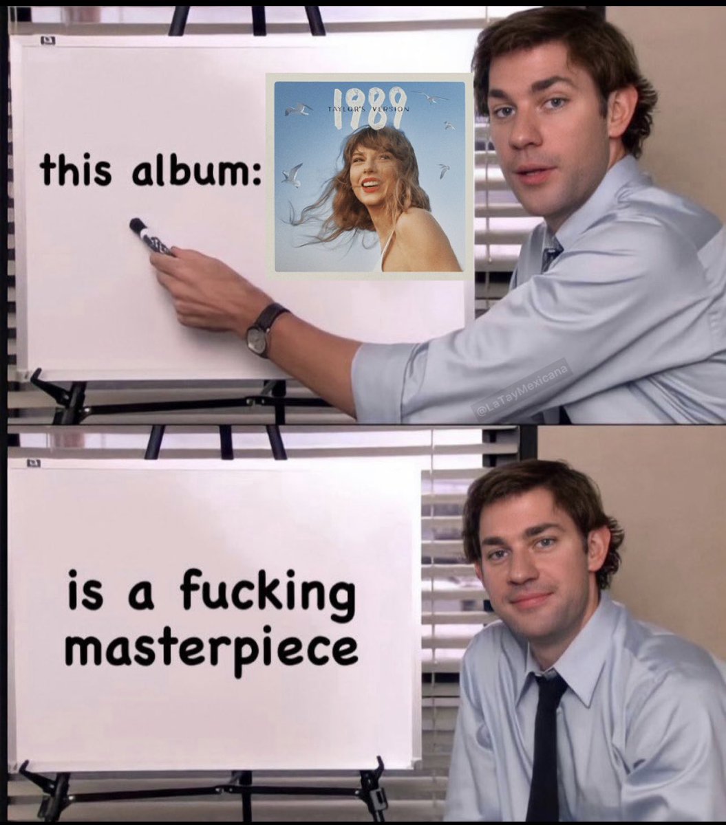 Creo que suficiente tiempo ha pasado para decirlo. 

#1989TaylorsVersion