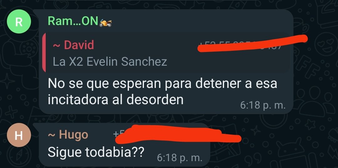 evedian26's tweet photo. Y como si la violencia que vivimos no fuera para menos hoy en un chat fui agredida y sometida a un discurso de odio por parte de un "Reportero" de @telediario @vhmichel el señor #RamonRamirez en un chat de emergencias pidió que se me arrestaran por INCITAR AL DESORDEN https://t.co/OeZhEeXUyU