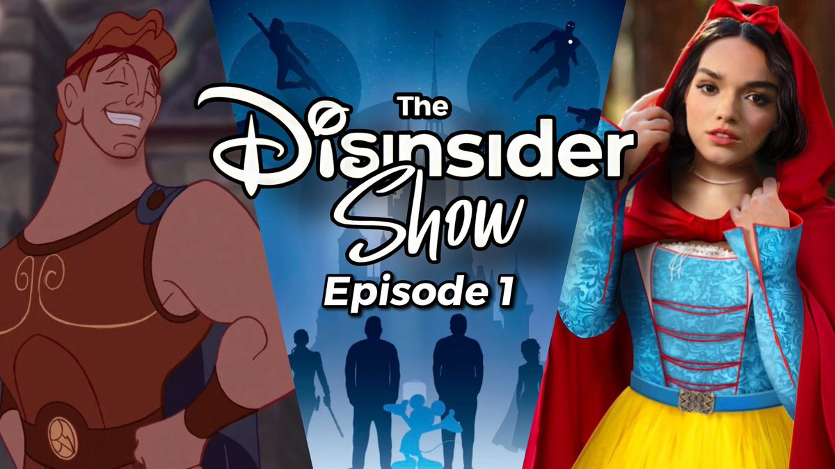 TheDisInsider's tweet photo. The DisInsider Show is BACK! 

•We discuss the next Disney Princess @rachelzegler 🍎 
•Hercules fan cast ⚡️ 
•Disney live-action draft 🏴‍☠️ 
•Rumor of the Week 
•Giveaway

YouTube: https://t.co/ddkVdwGrP9
Spotify: https://t.co/DwFgSoYEay
Apple: https://t.co/XBNZy7l5wO https://t.co/sYetqWwIz2
