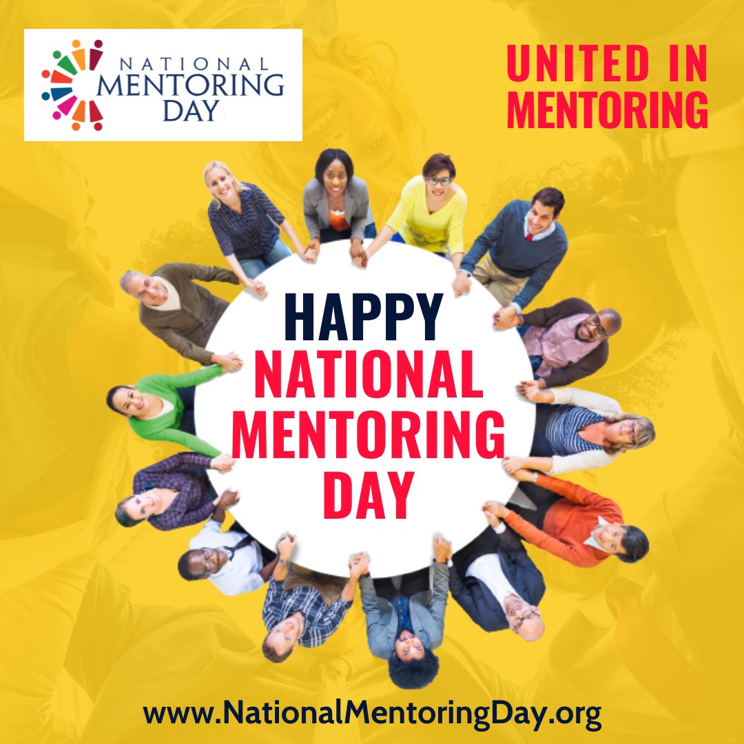 TODAY is #NationalMentoringDay The greatest celebration of mentoring has finally arrived where we shine a light on the incredible mentoring initiatives and mentors who are changing lives and making a difference across all walks of life in business, education, society, and…