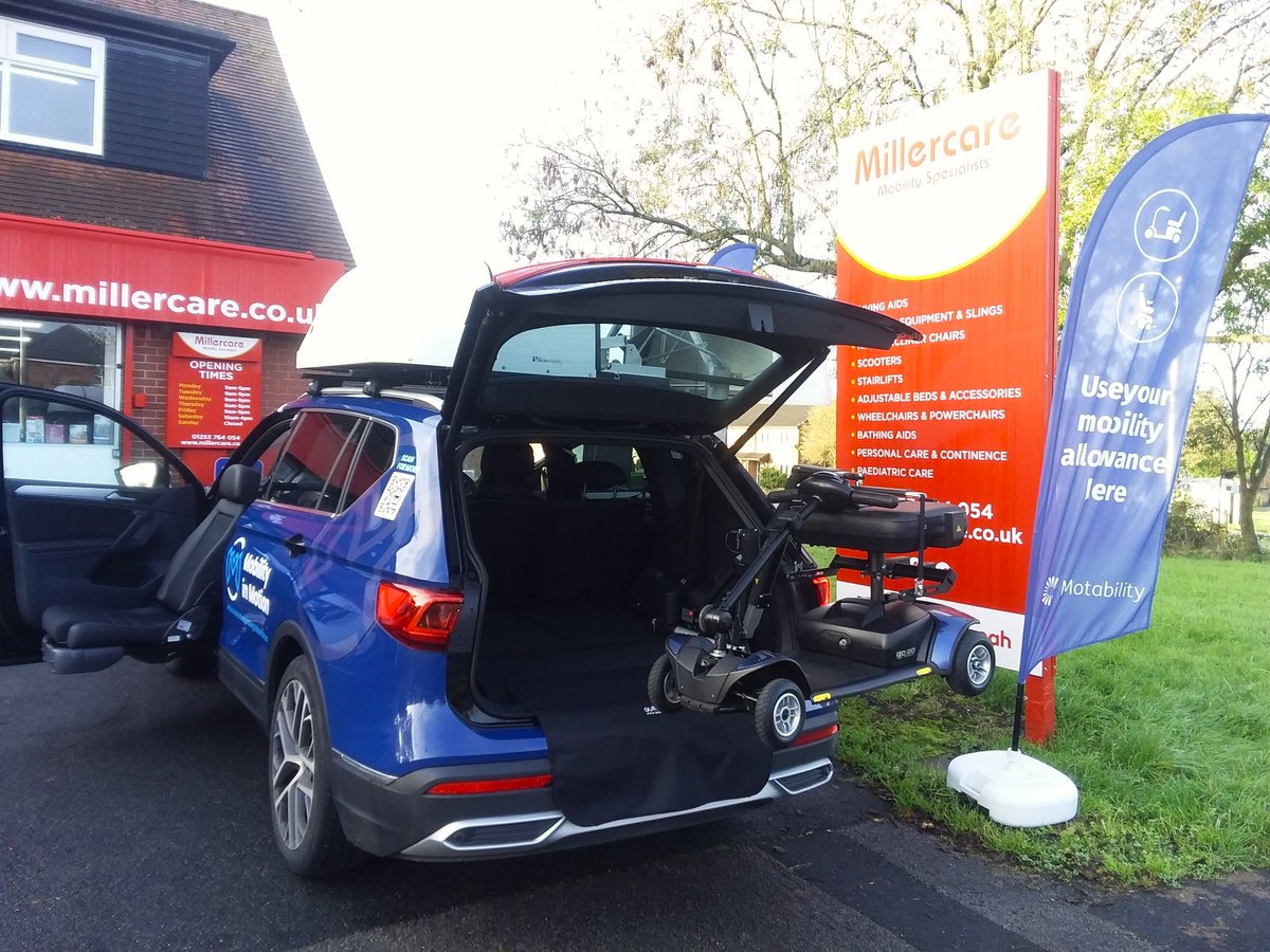 _mobilitymotion's tweet photo. We're thrilled to be supporting @Millercare Blackpool 30th Anniversary Open Day!

📍 Millercare Blackpool, Lancashire FY4 4RH
🗓️ Friday 27th October
🚗 Try out our adaptations for yourself  
🍰 Enjoy a hot drink and a slice of cake

#Millercare 
#MobilityInMotion https://t.co/Yh3bVjzwkw