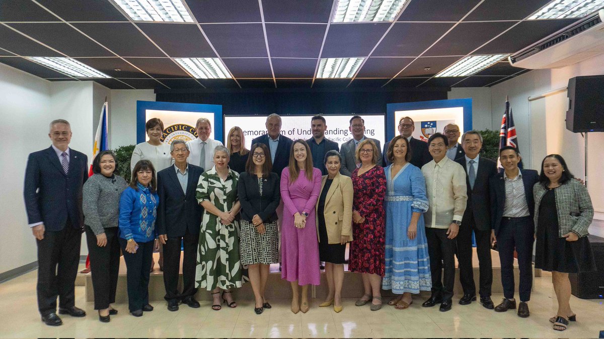 Australian Ambassador to the Philippines (@ausambph) on Twitter photo Pleased to witness the start of an exciting new partnership betweenย <a href="/UniofAdelaide/">Uni of Adelaide</a>ย andย @APCramsย facilitated byย <a href="/AustraliaAwards/">Australia Awards</a>ย Philippines!
More joint courses and research, now as strategic partners, for the benefit of ๐ฆ๐บ and ๐ต๐ญ! Pleased to witness the start of an exciting new partnership betweenย <a href="/UniofAdelaide/">Uni of Adelaide</a>ย andย @APCramsย facilitated byย <a href="/AustraliaAwards/">Australia Awards</a>ย Philippines!
More joint courses and research, now as strategic partners, for the benefit of ๐ฆ๐บ and ๐ต๐ญ!
