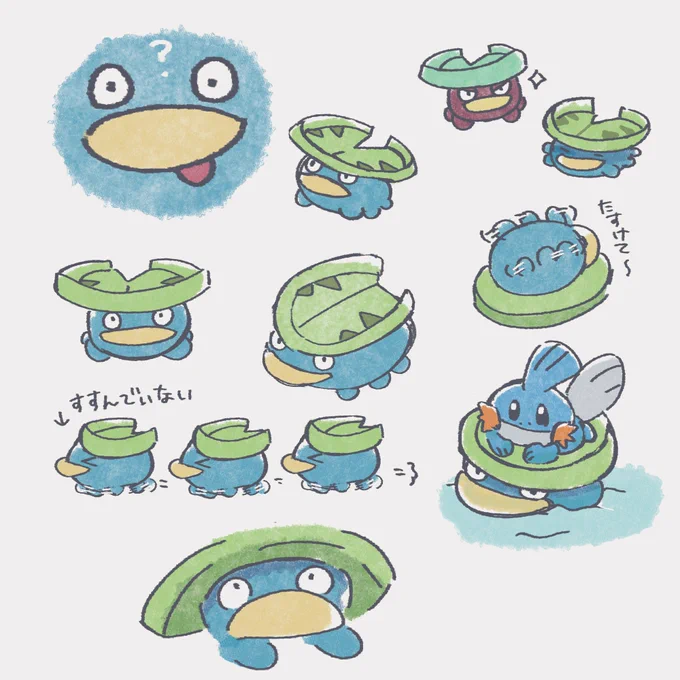 ハスボー  #pokemon #ポケモンイラスト