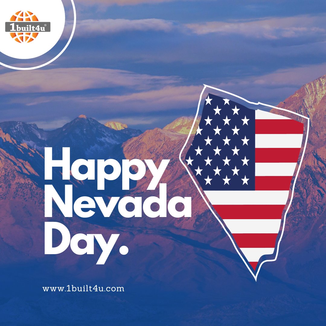 From the sagebrush to the Las Vegas Strip, Nevada, you hold our hearts. Happy Nevada Day! 🌟

#1built4udotcom
#1built4u
#NevadaDay
#SilverState
#BattleBornState
#NevadaPride
#HomeMeansNevada
#NevadaHistory
#NevadaCelebration
#NevadaTradition
#ExploreNevada