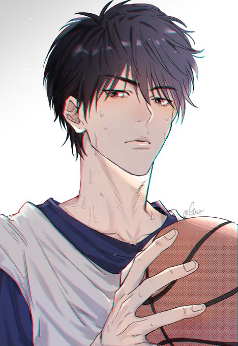 「バスケットボール 黒髪」のTwitter画像/イラスト(新着)