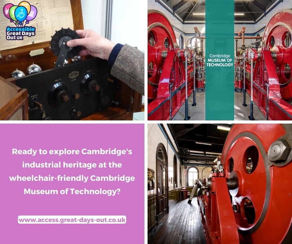 AgdoUK's tweet photo. Step into history at @CamTechMuseum,accessible to all.Enjoy Kerb Kollective's coffee,or indulge in beer and pizza at Engineers House. Discover our new 'Radio Enters the Home' exhibition
https://t.co/KUlDFEkI4Y
#AccessibleGreatDaysOutUK #CambridgeMuseumofTechnology #Accessible https://t.co/zNGPJTmtfA