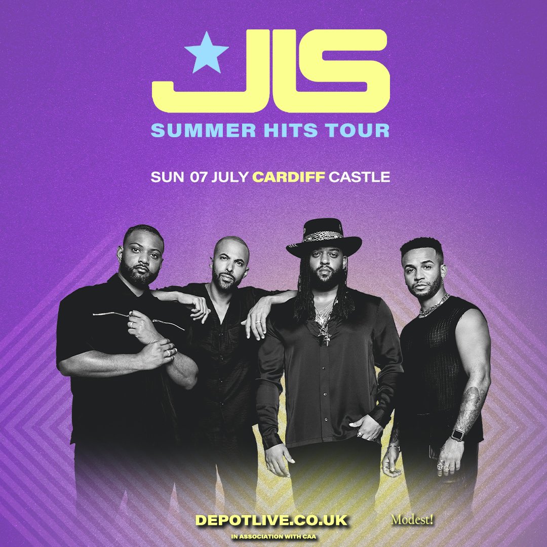JLS - JUST ANNOUNCED 🏰🎙️ 

@ 4 mates, like &amp; RT for your chance to win 5 x tickets for you &amp; your friends (every tag is a new entry) 🤝

📍 <a href="/cardiff_castle/">Cardiff Castle</a> 

depotlive.co.uk